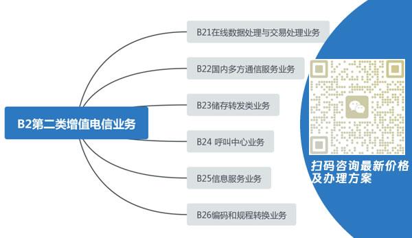 增值電信業務經營許可證分類