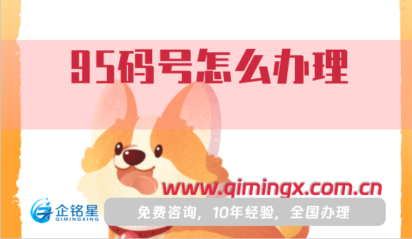 95碼號怎么辦理?申請條件及材料須知