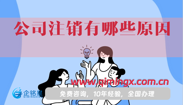 公司注銷有哪些原因?怎么注銷?